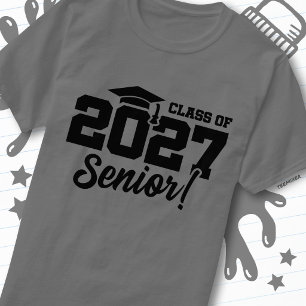T-shirt Année de fin d'études Pride Promotion 2027