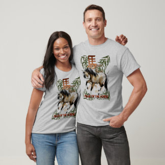 T-shirt Année De La Chemise À Cheval