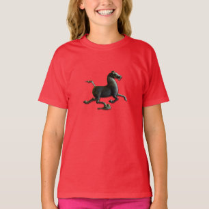 T-shirt Année de la Chemise fille du Cheval