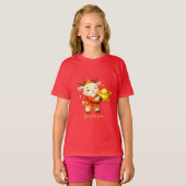 T-shirt Année de la chèvre (Devant entier)