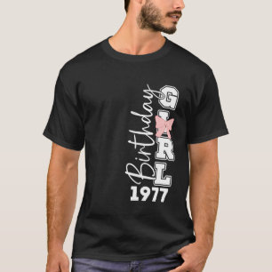 T-shirt Année de naissance 1977 Conception d'anniversaire