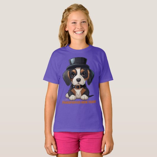 T-shirt Année de Woofs! (Devant entier)
