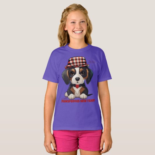 T-shirt Année de Woofs! (Devant entier)