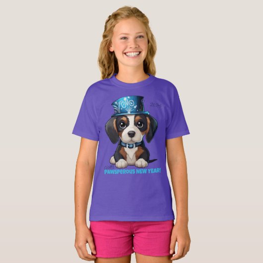 T-shirt Année de Woofs! (Devant entier)