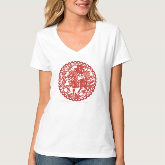 T-shirt "Année du cheval " (Devant)