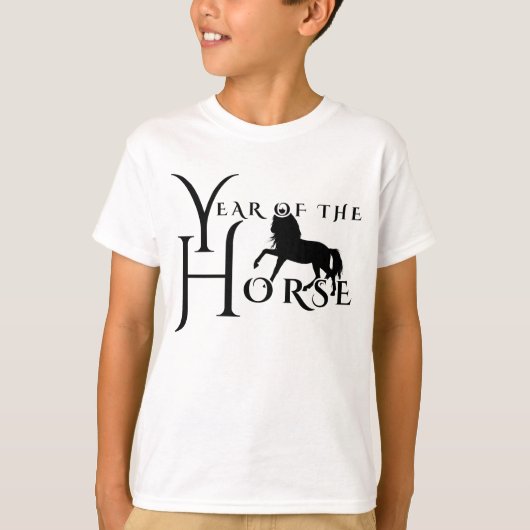 T-shirt Année du cheval (Devant)