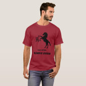 T-shirt Année du cheval 2026 (Devant entier)