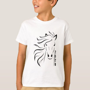 T-shirt Année du cheval 2026