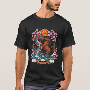 T-shirt Année du Cheval 2026 Bonne année chinoise 2026