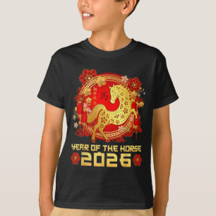 T-shirt Année du cheval Bonne année lunaire chinoise 202