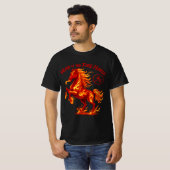 T-shirt Année du Cheval de Feu (Devant entier)