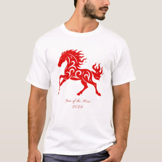 T-shirt Année du Cheval de Feu 2026