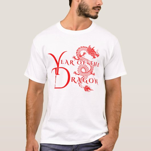 T-shirt Année du dragon (Devant)