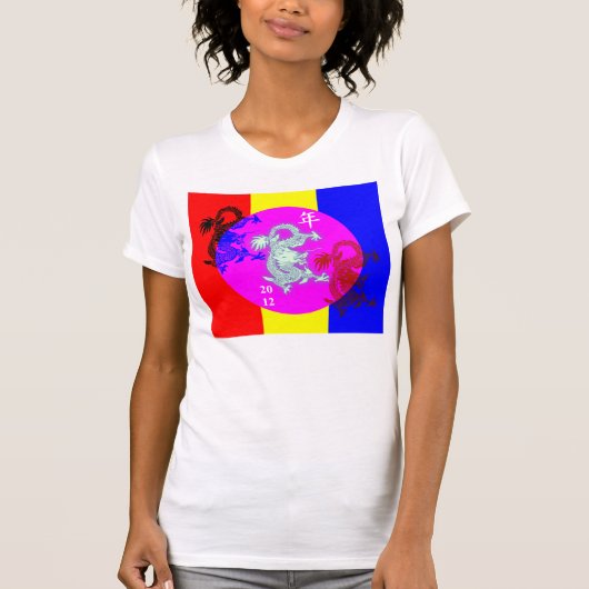 T-shirt Année du dragon 2012 (Devant)