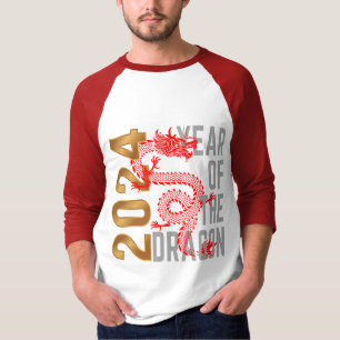 T-shirt Année du Dragon 2024 zodiaque chinois