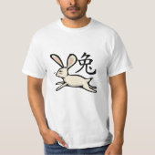 T-shirt Année du lapin (Devant)