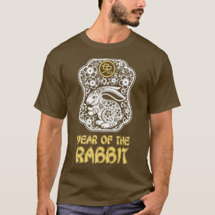 T-shirt Année du lapin 2023, Zodiac Tiger Chinese Zodi