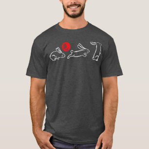 T-shirt Année du lapin chinois nouvelle année 2023