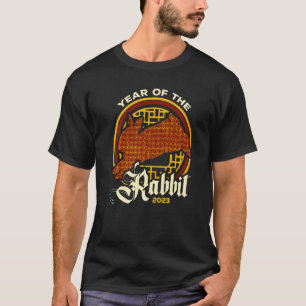T-shirt Année Du Lapin Nouvel An Chinois 2023 1