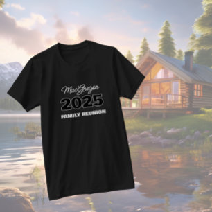 T-shirt Année du nom de la réunion familiale