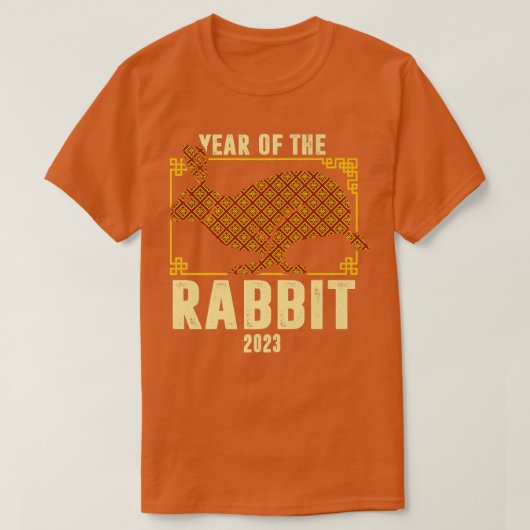 T-shirt Année Du Rabbit Chinois Nouvel An 2023 Premium T (Design devant)