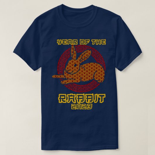 T-shirt Année Du Rabbit Chinois Nouvel An 2023 Premium T (Design devant)