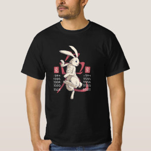 T-SHIRT ANNÉE DU RABBIT CHINOIS ZODIAC