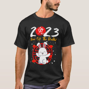 T-shirt Année Du Rabbit Zodiac Signe Chinois Calendrier 20