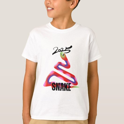 T-shirt Année du serpent 2025 (Devant)