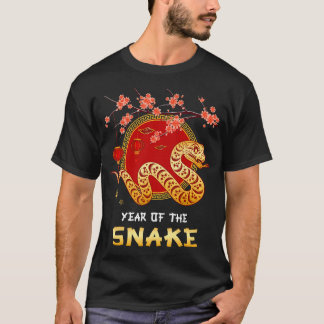 T-shirt Année Du Serpent 2025 Nouvel An Lunaire Nouvel An