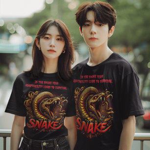 T-shirt Année du serpent : Nouvel an chinois 2025