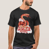 T-shirt Année du serpent Nouvel An chinois 2025 (Devant)