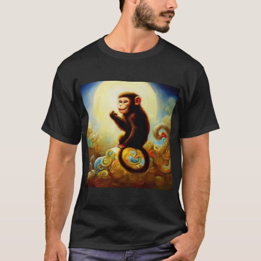 T-shirt Année du singe 10 (Devant)