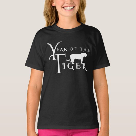 T-shirt Année du tigre (Devant)