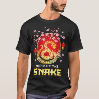 T-shirt Année Extraordinaire Du Serpent 2025 Nouvel An Chi