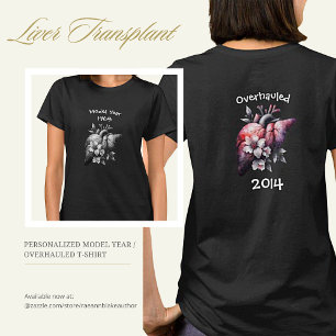T-shirt Année modèle / Greffe du foie rénovée