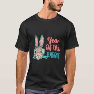 T-shirt Année Rétro Du Lapin Bonne Année 2023 Famille
