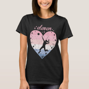 T-shirt Année Vielle mignonne volleyball Anniversaire fill