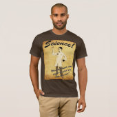 T-shirt Années 1940 Retro Science Poster Tee (Devant entier)