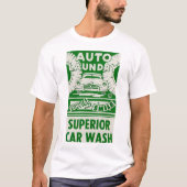 T-shirt Années 1950 Auto Laundry (Devant)