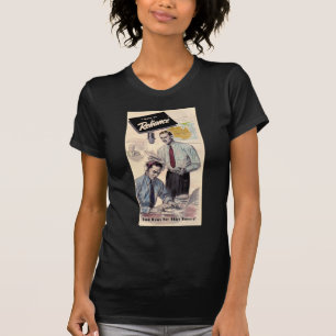 T-shirt Années 1950 Chemises Reliance et radiodiffuseurs