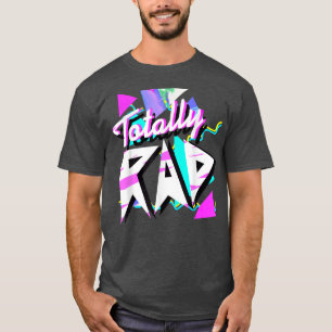 T-shirt Années 1980-Totally-Rad-Pink-Tiger-Candy-Stripe-v