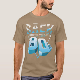 T-shirt années 80 mode musique rétro