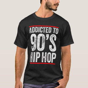 T-shirt Années 90 Hip hop Gangster Rap Vêtements Old Schoo