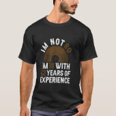 T-shirt Années D'Expérience - Funny 80e Anniversaire 80 An (Devant)