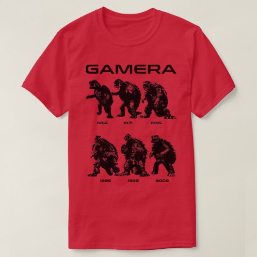 T-SHIRT ANNÉES GAMÉRIQUES (Design devant)