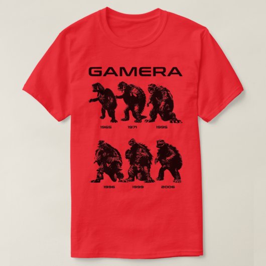 T-SHIRT ANNÉES GAMÉRIQUES (Design devant)