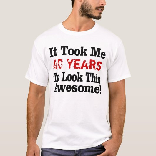 T-shirt Années Géniales (Devant)