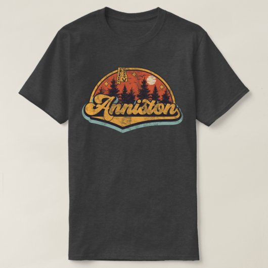 T-shirt Anniston, Alabama (Design devant)