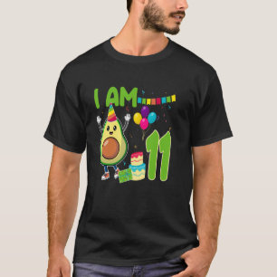T-shirt Anniversaire 11 Ans Adorable Avocat Fille Garçon 1